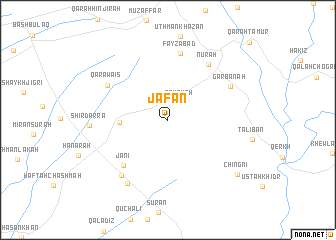 map of Jafan