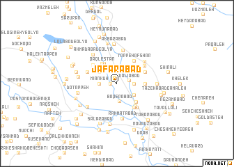 map of Ja‘farābād