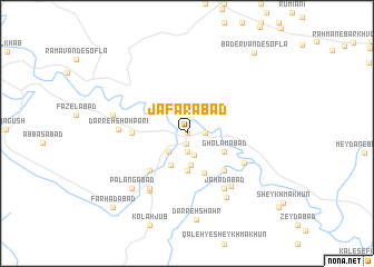 map of Ja‘farābād