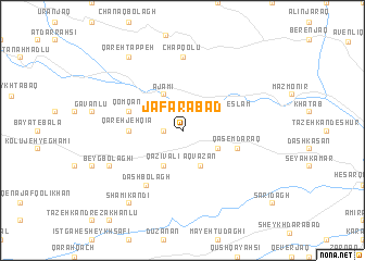 map of Ja‘farābād