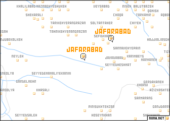 map of Ja‘farābād