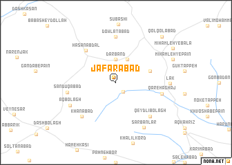 map of Ja‘farābād