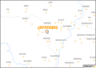 map of Ja‘farābād