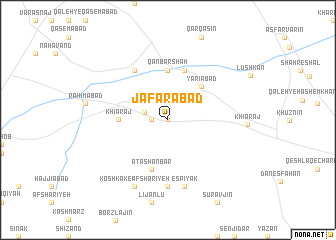 map of Ja‘farābād