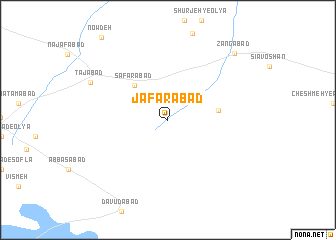 map of Ja‘farābād