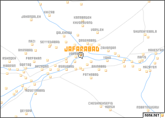 map of Ja‘farābād