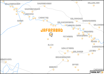 map of Ja‘farābād