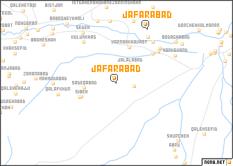 map of Ja‘farābād