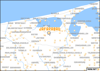 map of Ja‘farābād