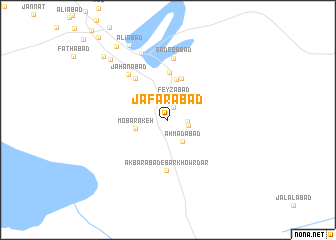 map of Ja‘farābād