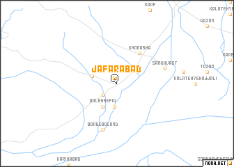 map of Ja‘farābād