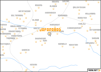 map of Ja‘farābād