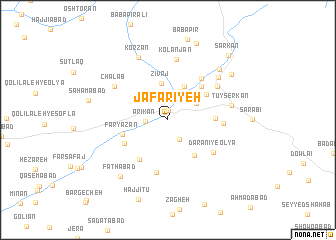 map of Ja‘farīyeh
