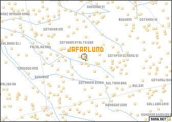 map of Jāfar Lund