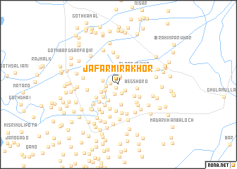 map of Jāfar Mīrakhor