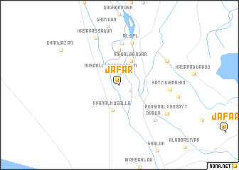 map of Ja‘far