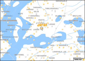 map of Jāfar