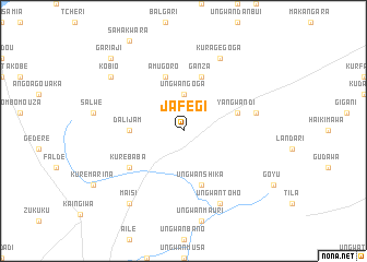 map of Jafegi