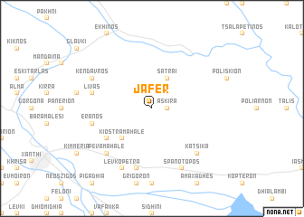 map of Jafér