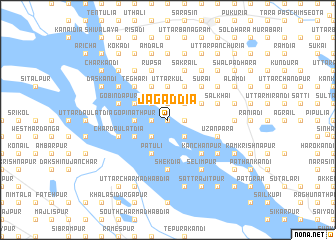 map of Jagaddia