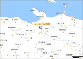 map of Jägala-Joa