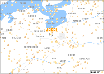 map of Jāgal