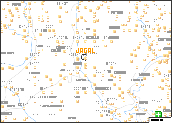 map of Jāgal