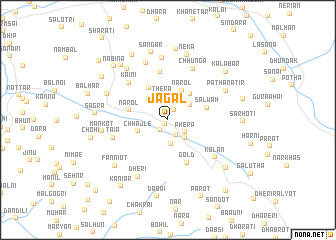 map of Jagāl
