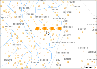 map of Jāgan Chāchar