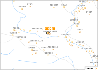 map of Jagānī