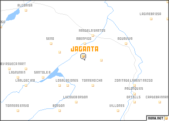 map of Jaganta