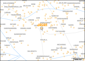 map of Jāgan