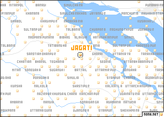 map of Jagati