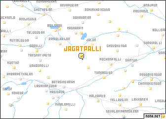 map of Jagatpalli