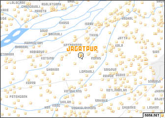 map of Jagatpur