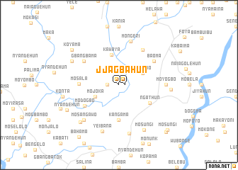 map of Jagbahun