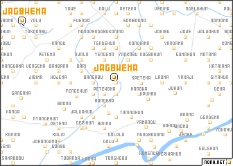 map of Jagbwema