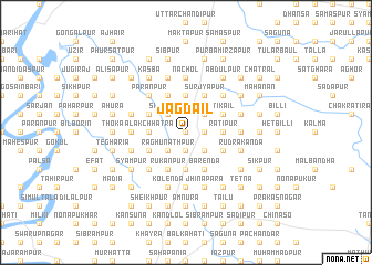 map of Jagdail