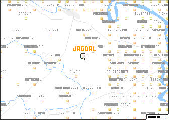 map of Jagdal