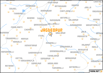 map of Jagdeopur