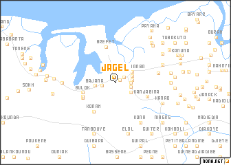 map of Jagel