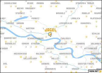 map of Jagel