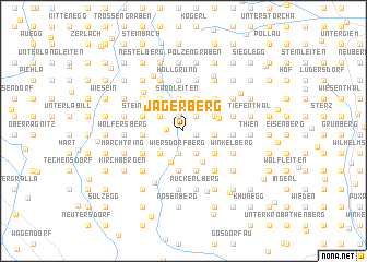 map of Jagerberg