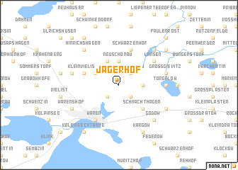 map of Jägerhof