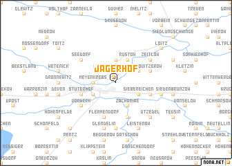 map of Jägerhof