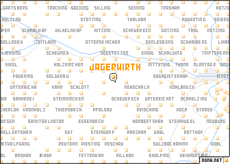 map of Jägerwirth