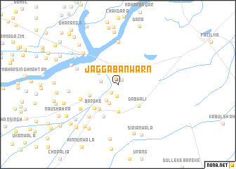 map of Jagga Bānwarn