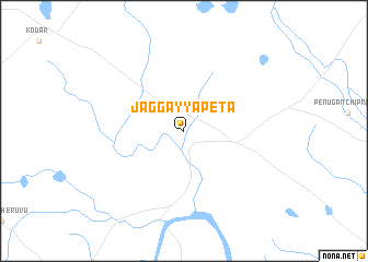 map of Jaggayyapeta