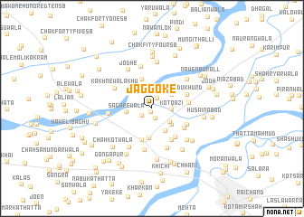 map of Jaggoke