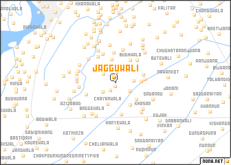 map of Jagguwāli